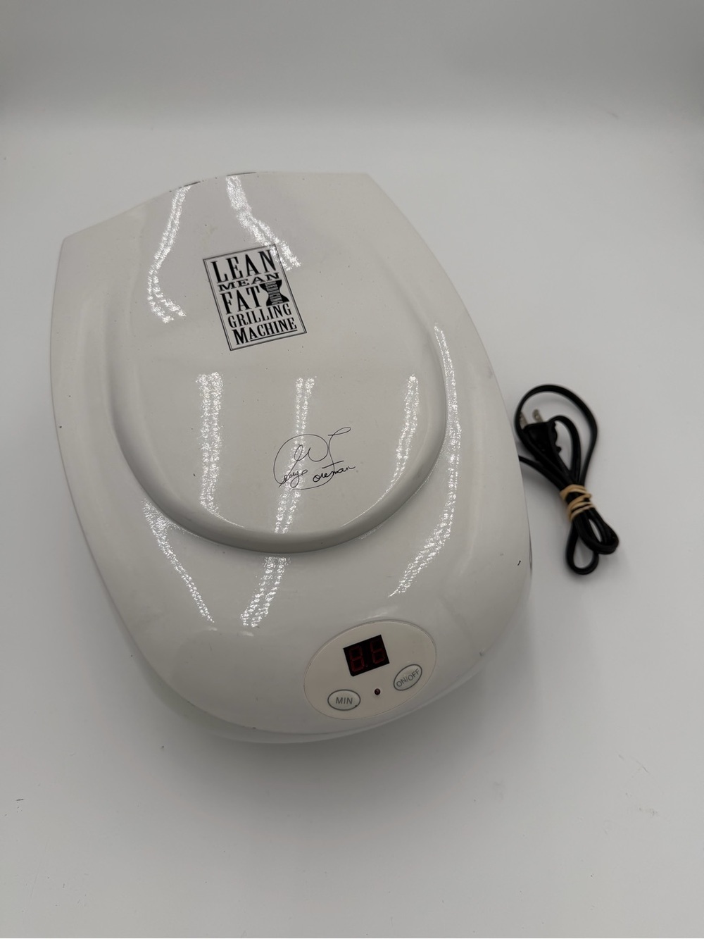 George Foreman Lean Mean Fat Reducing Grilling Machine GR20 White WORKS